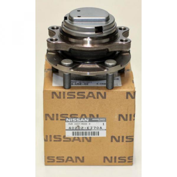 Infiniti front wheel bearing and hub assembly for RWD models, OEM. #1 image