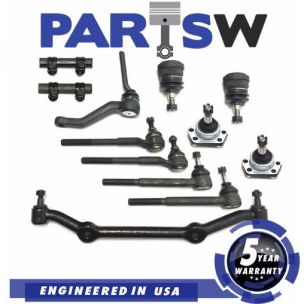 12 Pc Suspension Kit for Blazer S10 Jimmy S15 Sonoma Inner &amp; Outer Tie Rod Ends #1 image