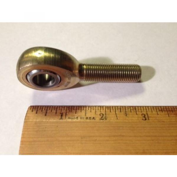 Rod End Ball Joint Spherical 1/2-20 Oilite Race NEW Male Tie Link Heim Chrome RH #2 image