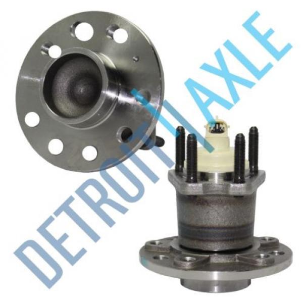 Pair: 2 New REAR 2000-05 Saturn L Series ABS Wheel Hub and Bearing Assembly #1 image