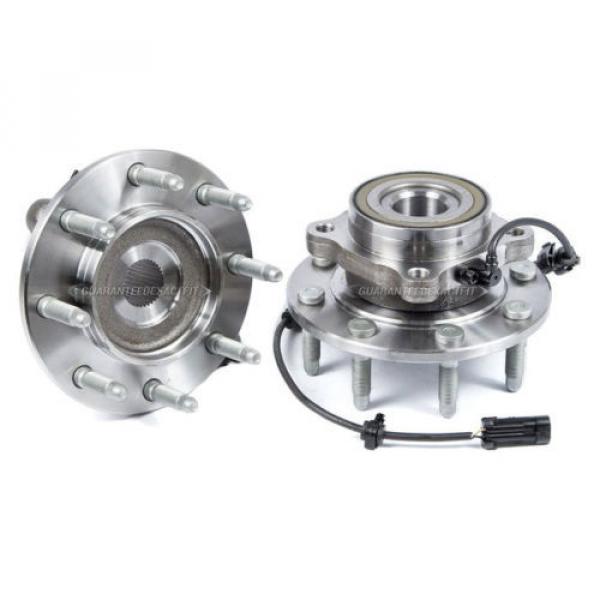 Pair New Front Left &amp; Right Wheel Hub Bearing Assembly For Chevy And GMC 4X4 #1 image