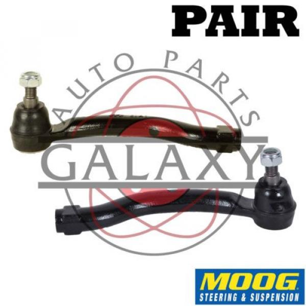 Moog New Replacement Complete Outer Tie Rod End Pair For Acura TL 04-08 #1 image