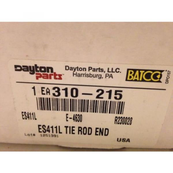 ES411L Tie Rod End Dayton Parts Batco #2 image