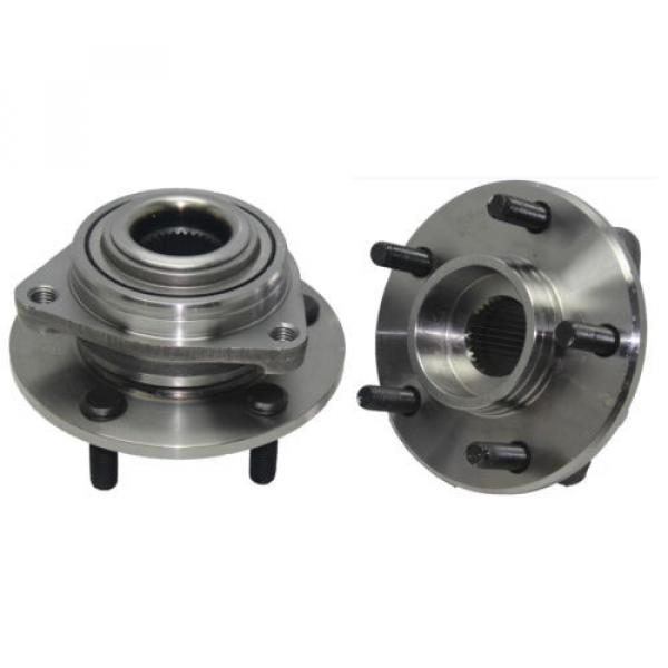 NEW 4 pc Kit - Set of 2 Front and 2 Rear Wheel Hub and Bearing Assembly ABS #5 image