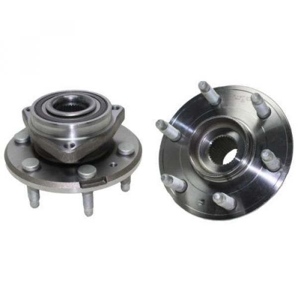 Set of 4 Front + Rear Driver and Passenger Wheel Hub and Bearing Assembly w/ ABS #4 image