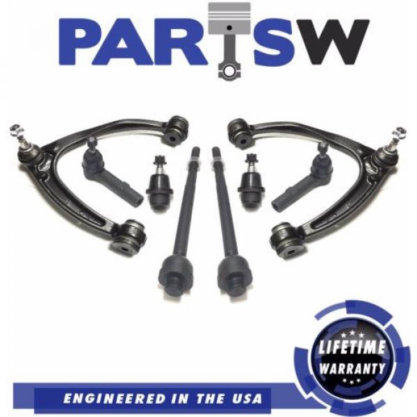 8 Pc New Suspension Kit for Cadillac Chevrolet GMC Inner &amp; Outer Tie Rod Ends #1 image