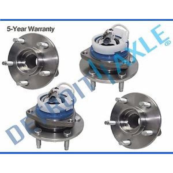 NEW 4pc Front &amp; Rear Wheel Hub Bearing Assembly Set for Chevy Buick Pontiac AWD #1 image