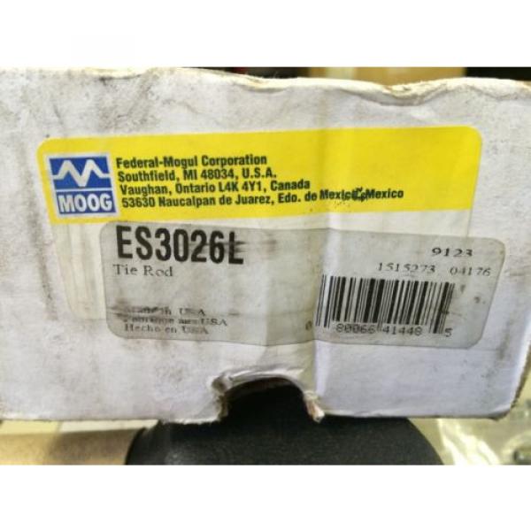 MOOG ES3026L Steering Tie Rod End Left Outer NEW MADE IN USA - A0815 #3 image