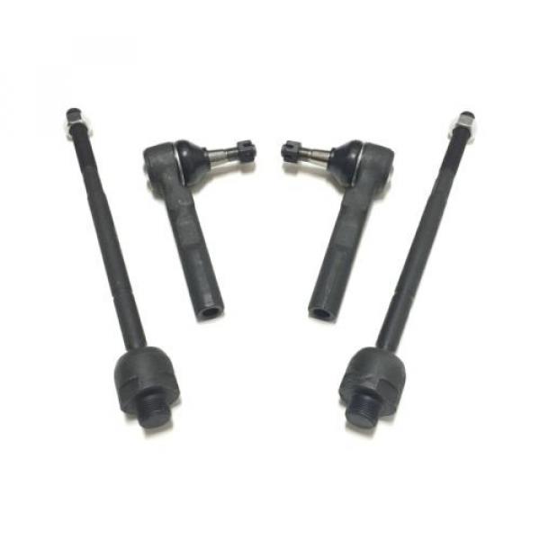 4 Pc Front Steering Kit for Silverado &amp; Sierra 1500 Inner &amp; Outer Tie Rod Ends #2 image