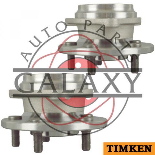 Timken Pair Front Wheel Bearing Hub Assembly For Jeep Tj &amp; Wrangler 1997-1999 #1 image