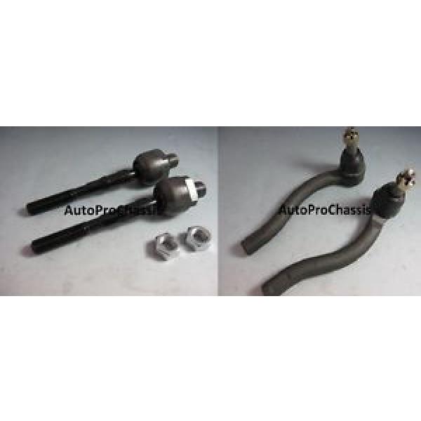 2 OUTER 2 INNER TIE ROD END FOR INFINITI EX35 EX37 08-13 #1 image