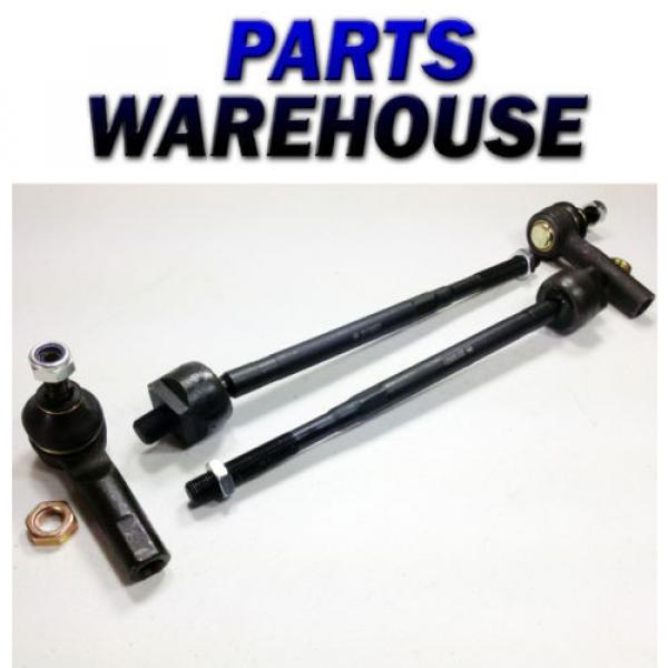 4Pc Kit Outer Es3438 And Inner Ev458 Tie Rod Ends For Nissan Maxima 1Yr Warranty #1 image