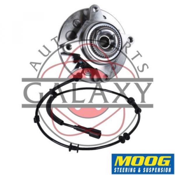 Moog New Front Wheel  Hub Bearing Pair For Ford F-150 4WD w/ 6 Lug Nuts #4 image