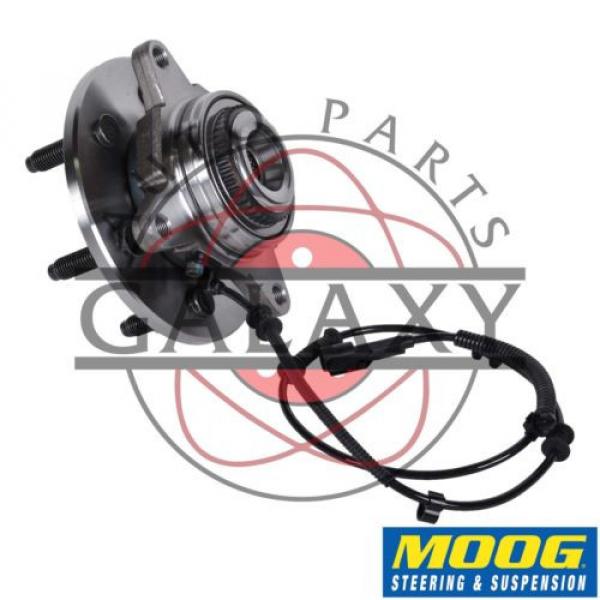 Moog New Front Wheel  Hub Bearing Pair For Ford F-150 4WD w/ 6 Lug Nuts #5 image