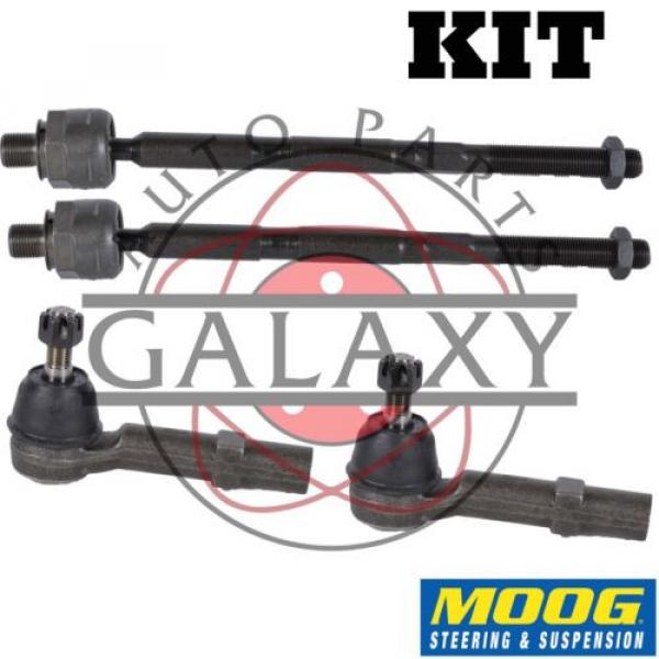 Moog New Inner &amp; Outer Tie Rod End PairS For Acadia Enclave Outlook Traverse #1 image