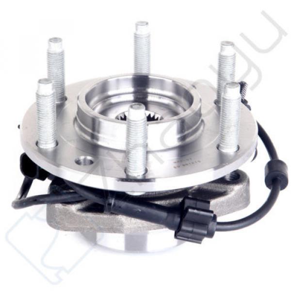 1 New Wheel Hub &amp; Bearing Assembly For Chevy Trailblazer GMC SUV w/ ABS 6 Lug #2 image