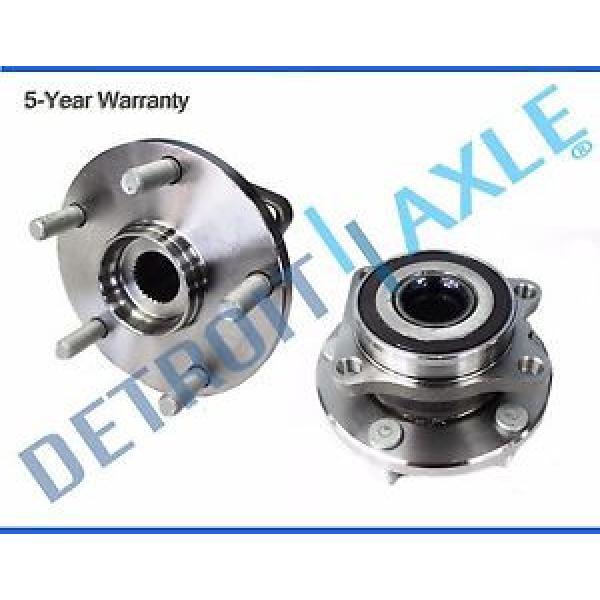 (2) New Complete Front Wheel Hub and Bearing Assembly 08-13 Subaru Impreza STI #1 image