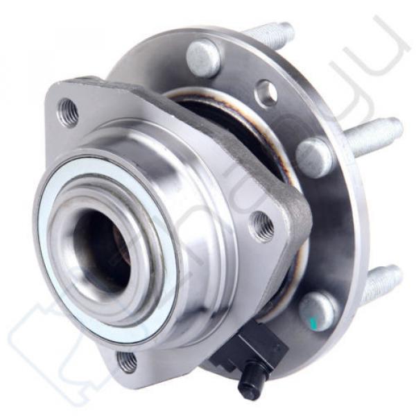 1 New Wheel Hub &amp; Bearing Assembly For Chevy Trailblazer GMC SUV w/ ABS 6 Lug #4 image