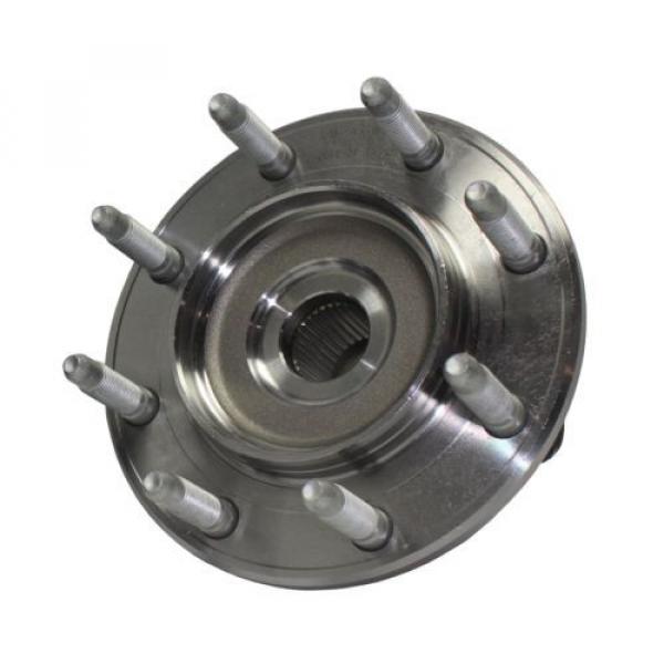 Pair of 2 New FRONT Driver and Passenger Wheel Hub &amp; Bearing Chevy &amp; GMC ABS 2WD #2 image