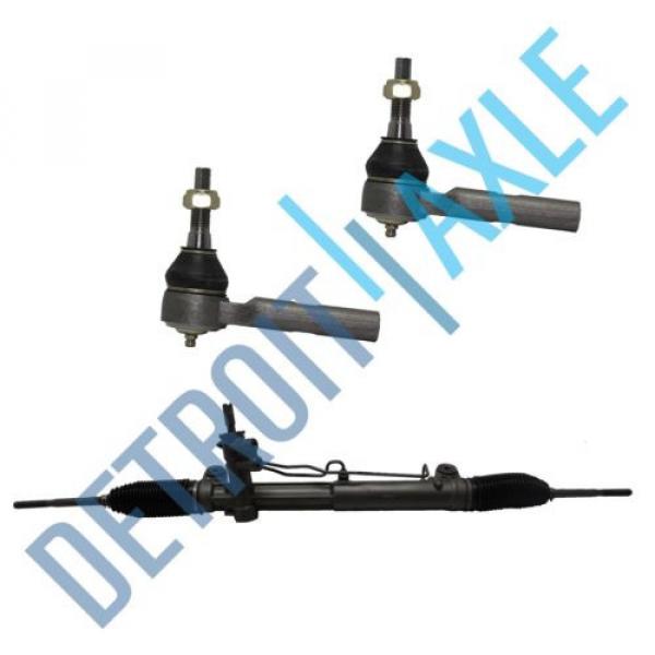 Complete Power Steering Rack and Pinion + 2 NEW Outer Tie Rod for Chrysler 2WD #1 image