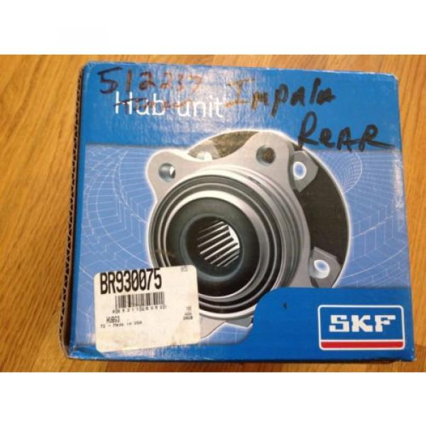 Wheel Bearing and Hub Assembly Rear SKF BR930075 #1 image