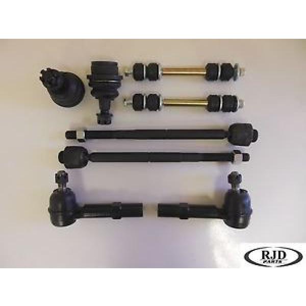 2 Inner 2 Outer Tie Rod Ends 2 Lower Ball Joints 2 Front Sway Bar Links #1 image