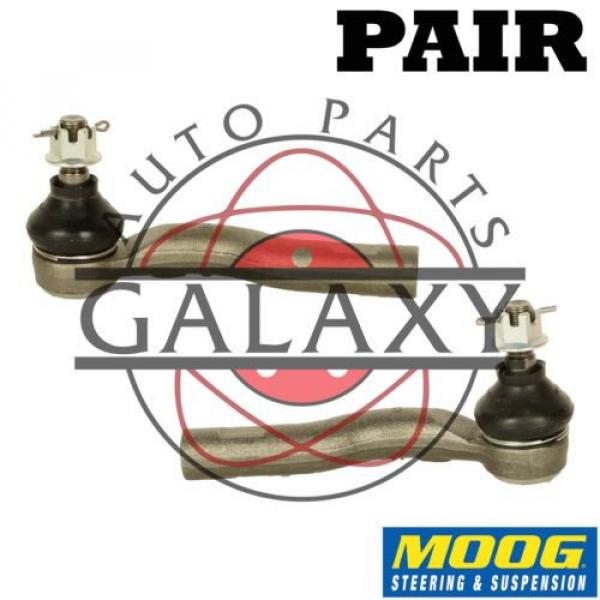 Moog New Replacement Complete Outer Tie Rod End Pair For Mazda 6 03-08 #1 image