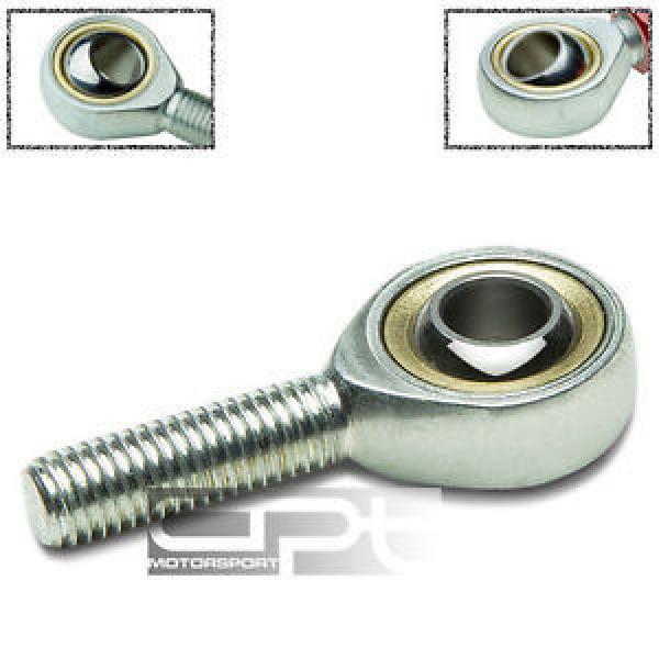 M10 X 1.5MM STAINLESS CONTROL ARM BUSHING MALE ROD END BALL/HEIM JOINT RH THREAD #1 image