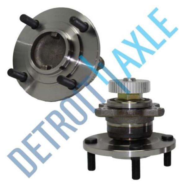 Pair New REAR Mitsubishi Galant ABS Complete Wheel Hub and Bearing Assembly 4lug #1 image