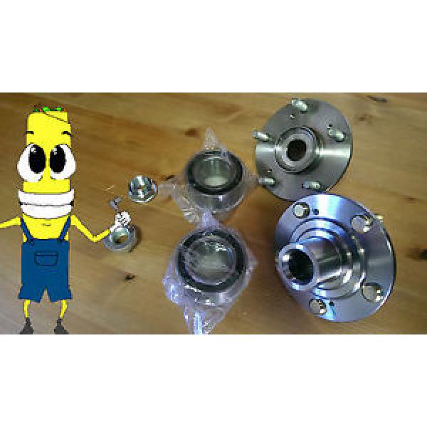 Front Wheel Hub And Bearing Kit Assembly for Civic Si 06-2011 K20Z3 PAIR TWO #1 image