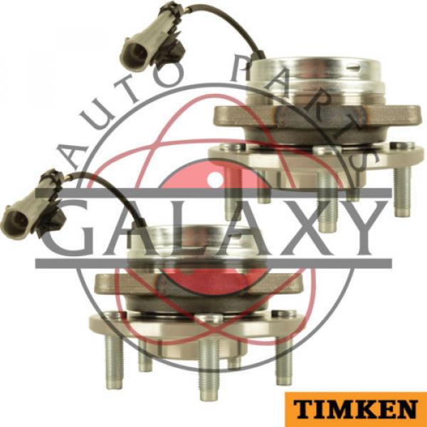 Timken Pair Front Wheel Bearing Hub Assembly For Chevy Cobalt 08-10 Malibu 04-12 #1 image