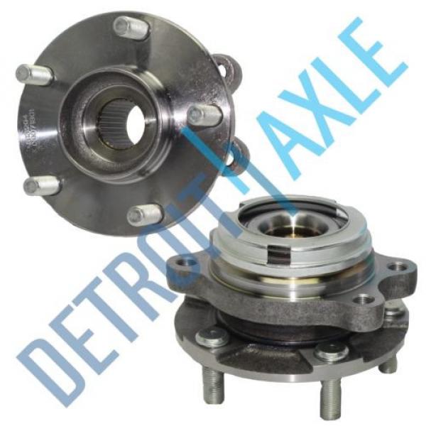 Pair (2) NEW Front Left &amp; Right Wheel Hub &amp; Bearing Assembly - 2.5L Engine ONLY #1 image