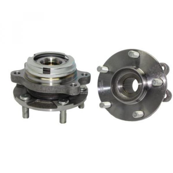 Pair (2) NEW Front Left &amp; Right Wheel Hub &amp; Bearing Assembly - 2.5L Engine ONLY #2 image