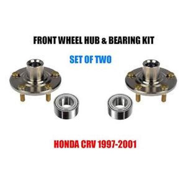 Front Wheel Hub And Bearing Kit Assembly Honda CRV  SET OF TWO #1 image