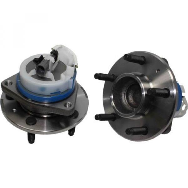 Pair (2) NEW Front Left &amp; Right Wheel Hub &amp; Bearing Assembly for CTS STS 2WD ABS #2 image