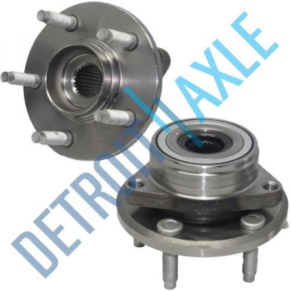 Pair: 2 New FRONT Wheel Hub and Bearing Assembly Sable Ford Taurus Continental #1 image