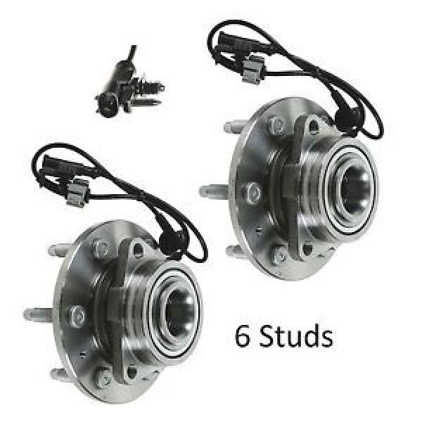 2007-2011 Chevrolet Suburban 1500 (4WD) Front Wheel Hub Bearing Assembly (PAIR) #1 image