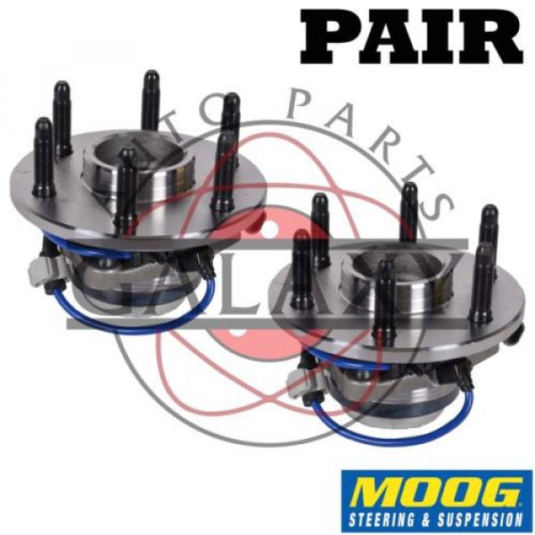 Moog New Front Wheel  Hub Bearing Pair For Cadillac Chevrolet GMC Trucks/SUVs #1 image