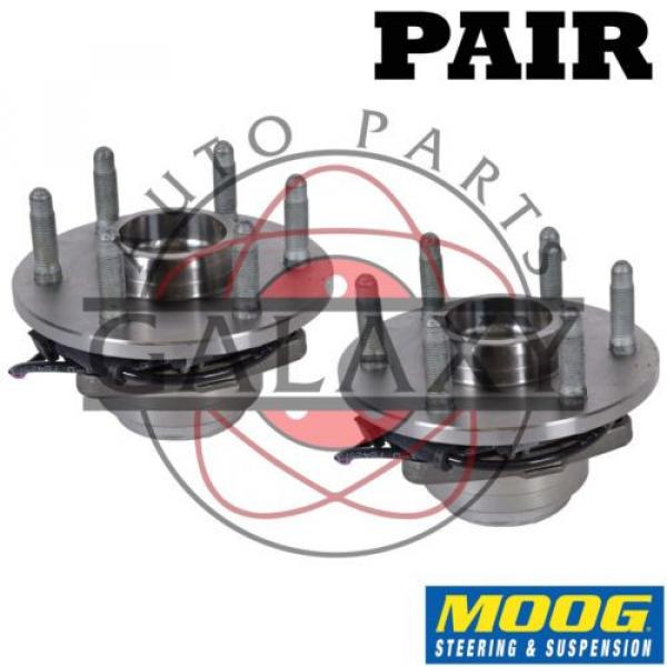 Moog New Front Wheel  Hub Bearing Pair For Chevrolet Astro GMC Safari Except AWD #1 image