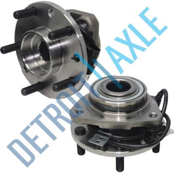 Driver and Passenger Set (2) New Front Complete Wheel Hub &amp; Bearing Assembly 4x4 #1 image