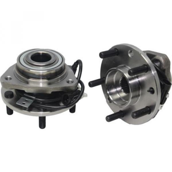 Driver and Passenger Set (2) New Front Complete Wheel Hub &amp; Bearing Assembly 4x4 #4 image