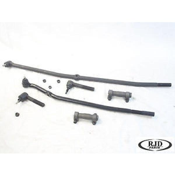 Fits Dodge Ram 2 Drag Links 2 Tie Rod Ends 2 Adjusting Sleeves Kit #1 image