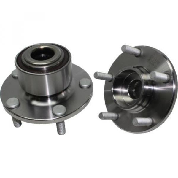 PAIR (2) NEW FRONT WHEEL HUB &amp; BEARING ASSEMBLY ABS &amp; NON-ABS for MAZDA 3 #2 image