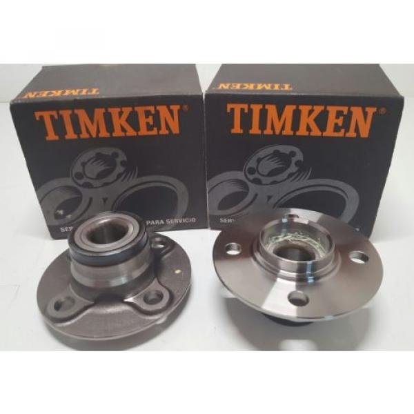 2 New Timken Rear Wheel Hub Bearing Fits 91-99 Nissan Sentra 200SX FWD 512025 #2 image