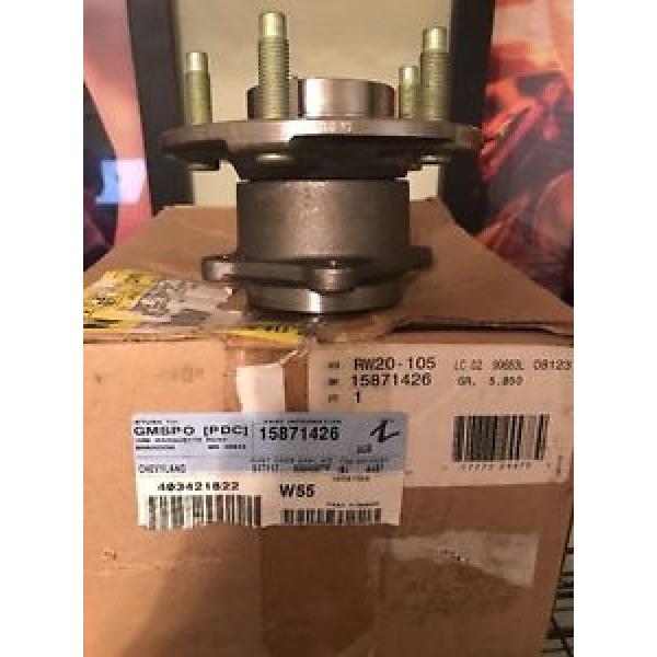 New OEM GM 15871526 Rear Wheel Bearing Hub Assembly #1 image