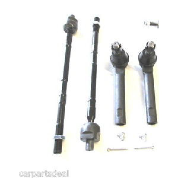 Fits Nissan Quest 2004-2009 Front Inner And Outer Tie Rod End 4Pcs #1 image