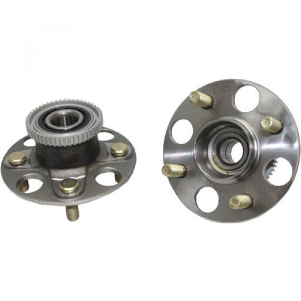 Pair: 2 New REAR 2000-06 Insight ABS Complete Wheel Hub and Bearing Assembly #4 image