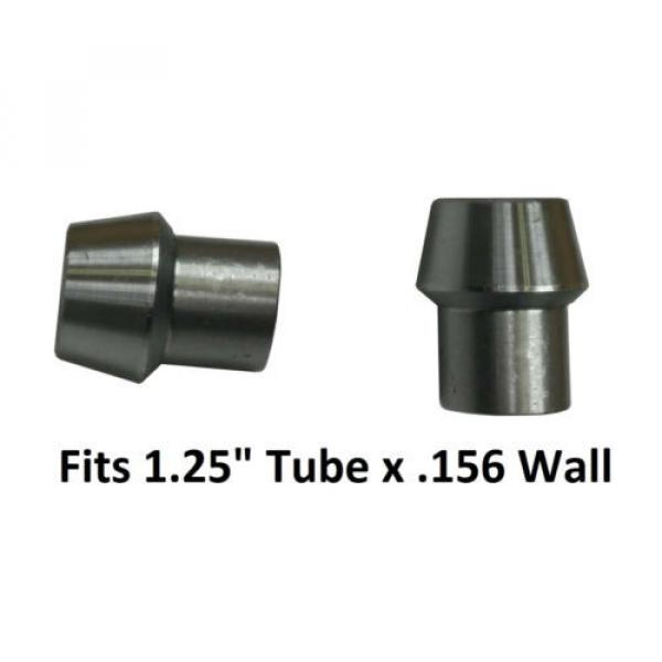 Four 3/4&#034; Thread 4 Link Bar Rod Ends Urethane Bushings 1.25&#034; Weld Bung 2&#034; Wide #2 image