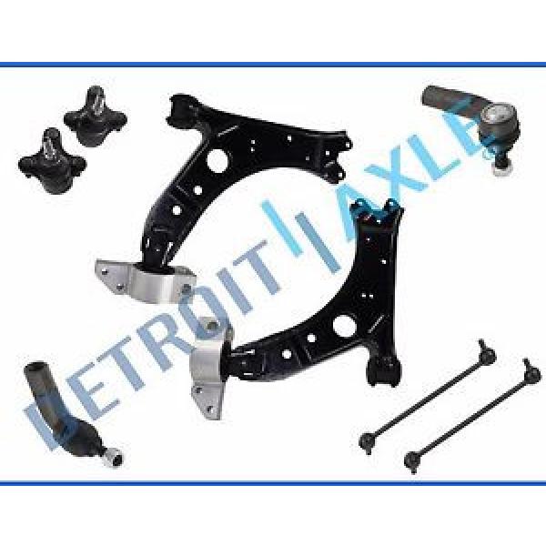 New 8pc Complete Front Lower Control Arm Suspension Kit for VW and Audi #1 image