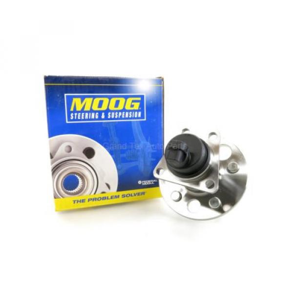 NEW Moog Wheel Bearing &amp; Hub Assembly Rear 512001 Cavalier GrandAm Sunfire 91-05 #1 image